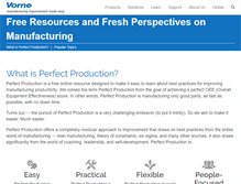 Tablet Screenshot of perfectproduction.com
